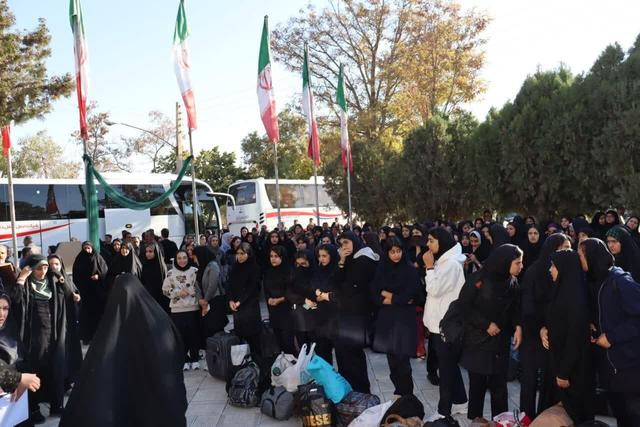 اعزام ۱۴۵ دانش‌آموز گلپایگانی به اردوی راهیان نور جنوب کشور