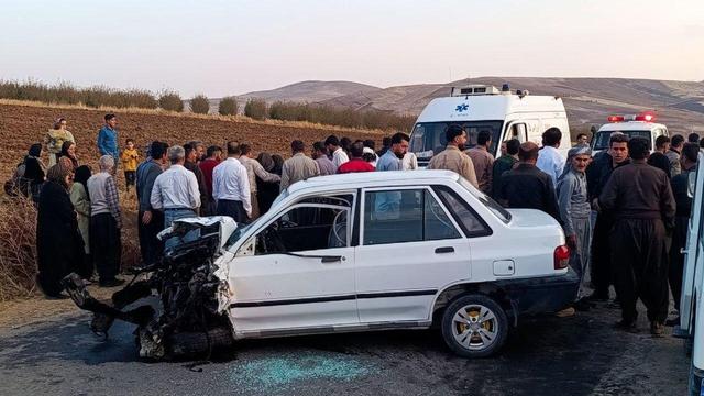 محبوبی: برخورد دو در محور پیرانشهر– نقده یک فوتی و ۵ مصدوم برجای گذاشت