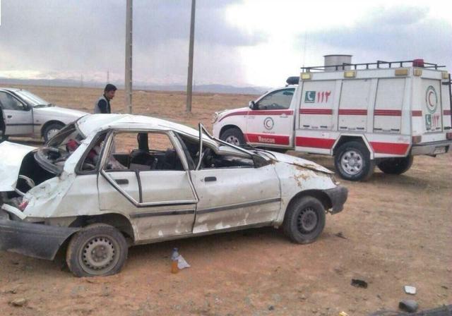 تصادف در جاده نورآباد - هرسین یک فوتی و ۲ مصدوم برجای گذاشت
