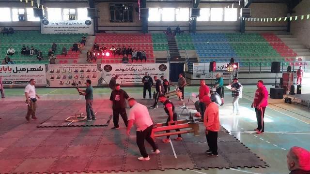 مسابقات قوی‌ترین مردان ایران برای اولین بار در چهار وزن برگزار شد+فیلم