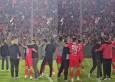 فیلم| فحاشی دسته‌جمعی پرسپولیسی‌ها به استقلال