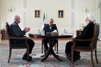 نشست مشترک سران قوا + عکس