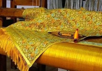 فناوری بومی تولید نخ و پارچه‌های طلای 24 عیار برای نخستین‌بار در کشور + فیلم