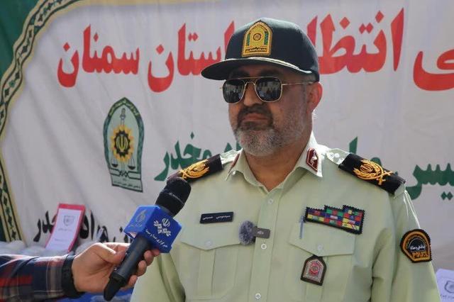 کشف ۹۴ کیلوگرم انواع مواد مخدر در طرح آرامش در سمنان