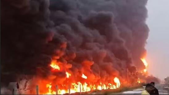 آتش‌سوزی در کارخانه‌ای در شمال‌غرب ترکیه ۶ کشته برجای گذاشت