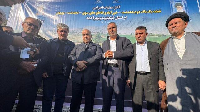 آغاز باند دوم جاده دهدشت-خیرآباد و تقاطع‌های جدید در کهگیلویه و بویراحمد