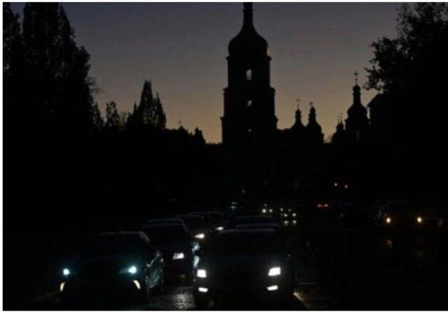 اوکراین در خاموشی فرو رفت