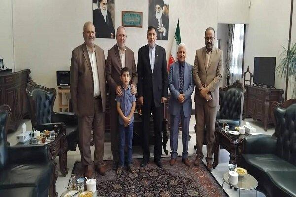 دیدار سرپرست سرکنسولگری ایران در کربلا با رئیس مرکز مطالعات عتبه مطهر