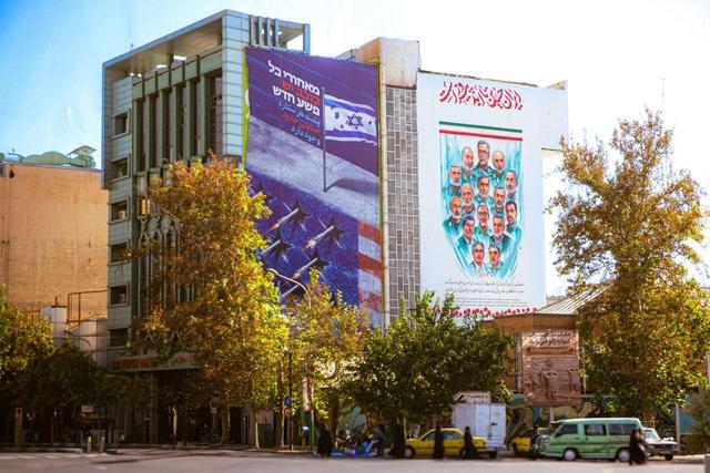 رونمایی از دیوارنگاره ثابت میدان فلسطین با یاد شهدای اقتدار