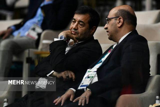 تماشاگران ویژه دیدار والیبال ایران و ترکیه