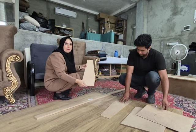 مبل‌سازی به سبک بانوان؛ داستان موفقیت «زهرا شهمرادی»