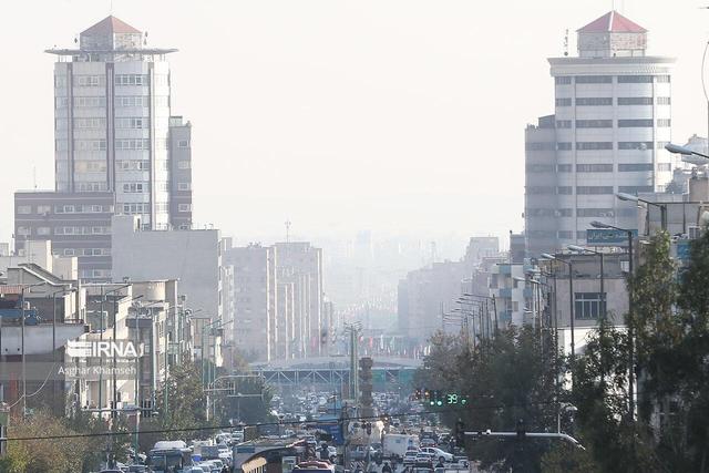 هوای تهران در شرایط ناسالم برای گروه‌های حساس