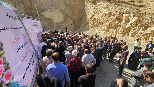 نوید رفع موانع و از سرگیری احداث تونل دیل در محور گچساران - چرام