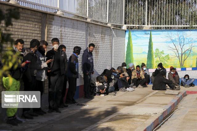 معتادان متجاهر اردبیل جمع‌آوری شدند