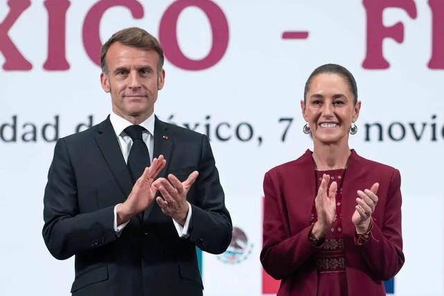 فرانسه و مکزیک بر ایجاد «اتحاد راهبردی» در بحبوحه تنش‌ها با آمریکا توافق کردند