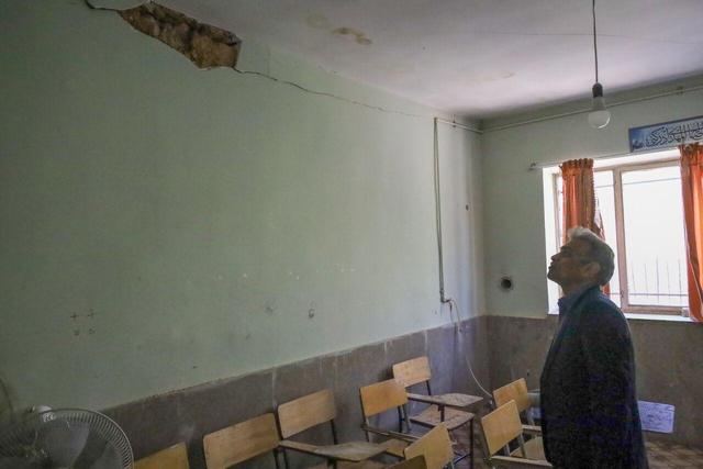 لرزه‌های مخرب زلزله بر تن مدارس فرسوده سپیدان