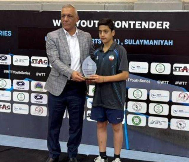 پینگ‌پنگ‌بازان کردستانی در مسابقات کانتندر عراق خوش درخشیدند