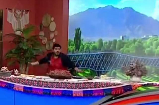 فیلم/ لحظه انفجار در شبکه سه تلویزیون حین پخش زنده!