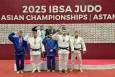 نایب قهرمانی جودوکاران نابینا و کم‌بینای ایران در آسیا