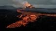 ویدیویی آخرالزمانی از فوران آتشفشان؛ سیل مواد مذاب راه افتاد