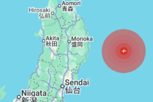 زلزلهای حدود 7 ریشتری شمال شرق ژاپن را لرزاند