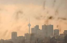 وضعیت هوای تهران قرمز شد