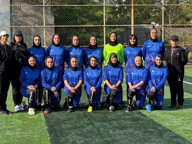 عکس | مرجانه گلچین فوتبالیست شد!