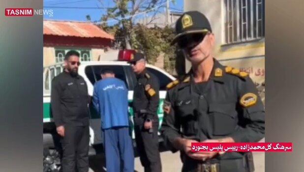 ببینید | تصاویری از چاقوکشی در پاساژ در شهرستان بجنورد!