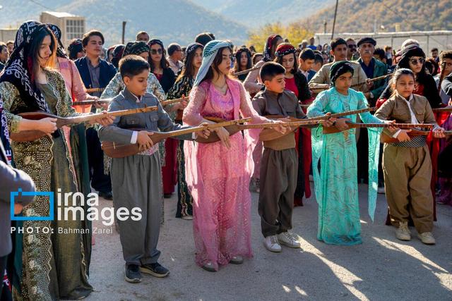 حضور کودکان و نوجوانان در جشن «خاونکار»