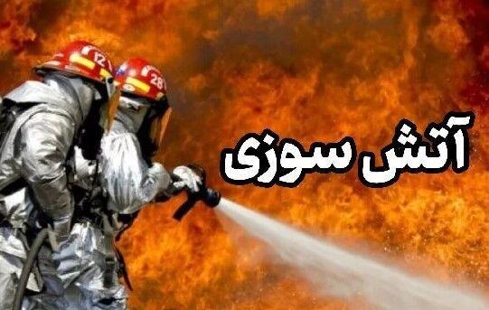 آتشسوزی در طبقه یازدهم یک مجتمع تجاری در میدان جانباز