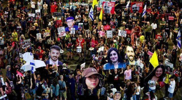 بی بی تل‌آویو را به هم ریخت| مردم برای کناره گیری نتانیاهو به خیابان آمدند