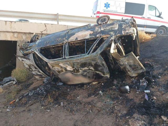 فرزندی پور:  واژگونی پراید در اتوبان کاشان–نطنز یک فوتی داشت