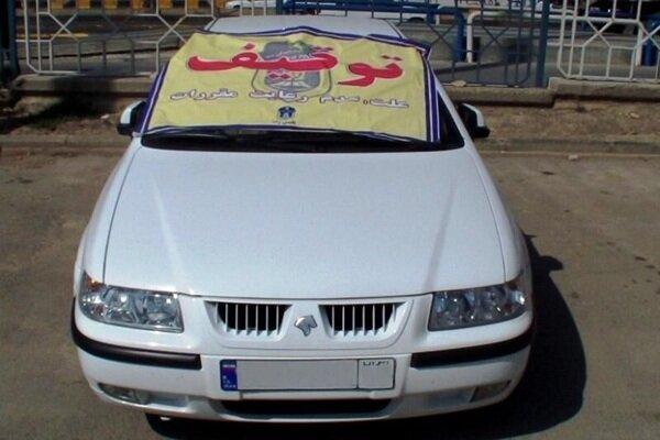 ۲۸ دستگاه وسیله نقلیه مزاحم و متخلف در بروجرد توقیف شد