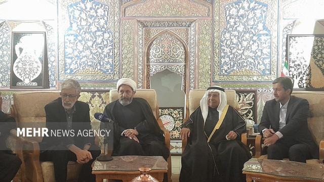 هیئت فرهنگی کویت با استاندار اصفهان دیدار کردند