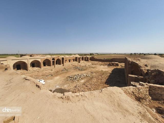 اجرای عملیات مرمت مجموعه تاریخی کاروانسرای البرز در قم