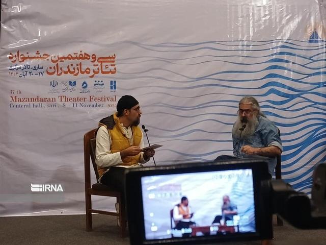 نقد و بررسی آثار سی‌وهفتمین جشنواره تئاتر مازندران با حضور آرمان طیران