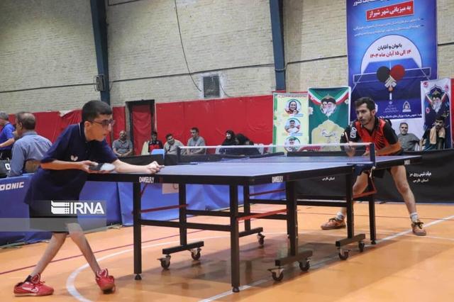 فارس، قهرمان پاراتنیس روی میز بانوان و آقایان منطقه یک کشور شد+ فیلم