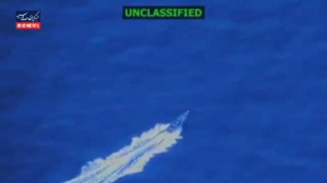 آمریکا به یک شناور در حال حرکت حمله کرد +ویدیو