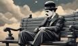 چارلی چاپلین: در اوج شهرت، خودم را غرق در تنهایی و اندوه می‌دیدم
