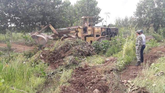 قلع و قمع ۱۱ مورد دیوارکشی غیر مجاز در شهرستان جویبار  