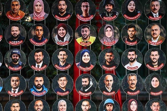 مراسمی باشکوه برای یادبود خبرنگاران شهید غزه در بلژیک + ویدئو