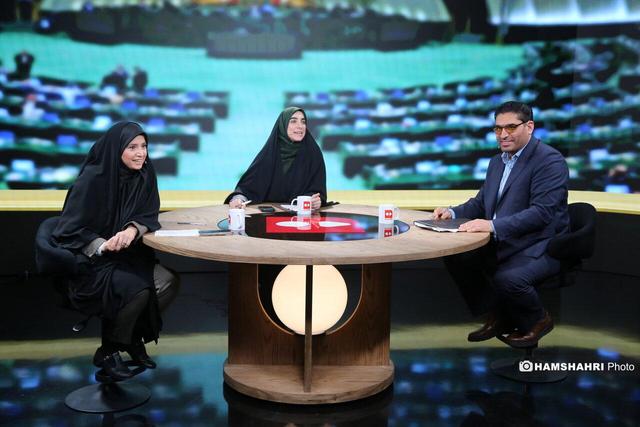 مناظره علی آذری و سمیرا مقدسی با موضوع مهریه