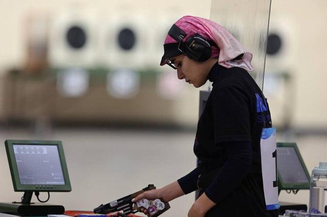 مسابقات تیراندازی قهرمانی جهان -مصر/ هانیه رستمیان پنجم شد و از رسیدن به مدال باز ماند