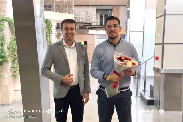 مربی برزیلی پرسپولیس به تهران رسید +عکس