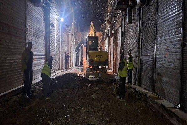 آغاز عملیات عمرانی پیاده راه تاریخی بازارچه امین‌السلطان در تهران