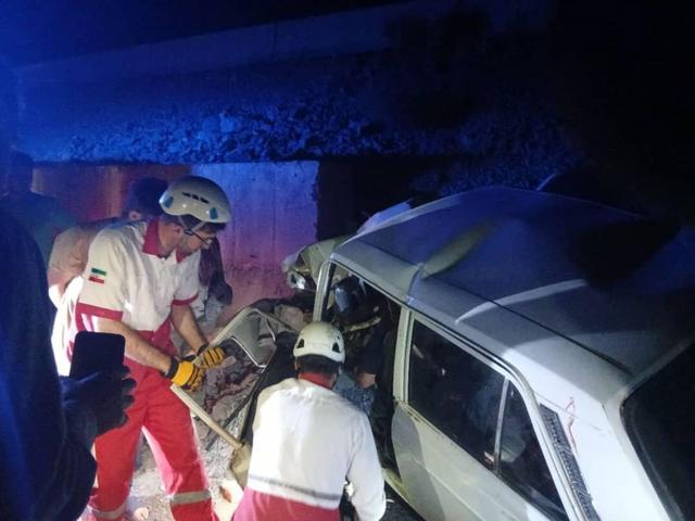 امدادرسانی هلال‌احمر کردستان به ۴۴ حادثه‌دیده در ۱۶ حادثه طی یک هفته