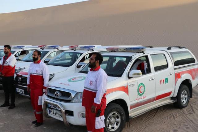 مهارت در دل کویر؛ آموزش آفرود به نجاتگران هلال احمر استان یزد