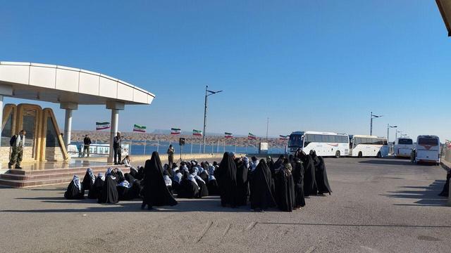 آغاز بازدید راهیان نور از بزرگترین سد خاکی خاورمیانه