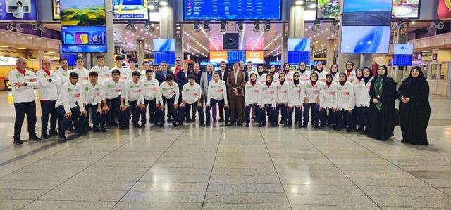 ورورد کاروان فوتسال دانش‌آموزی ایران به برازیلیا جهت حضور در مسابقات قهرمانی جهان