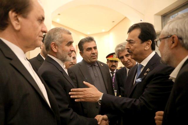 دیدار صمیمانه نایب‌رئیس مجلس با رئیس مجلس سنای پاکستان